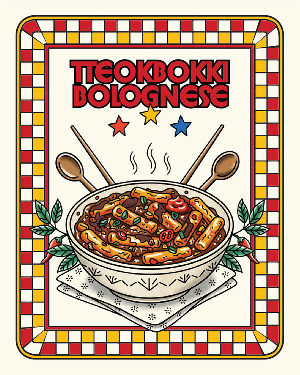 Late Night Tteokbokki Bolognese
